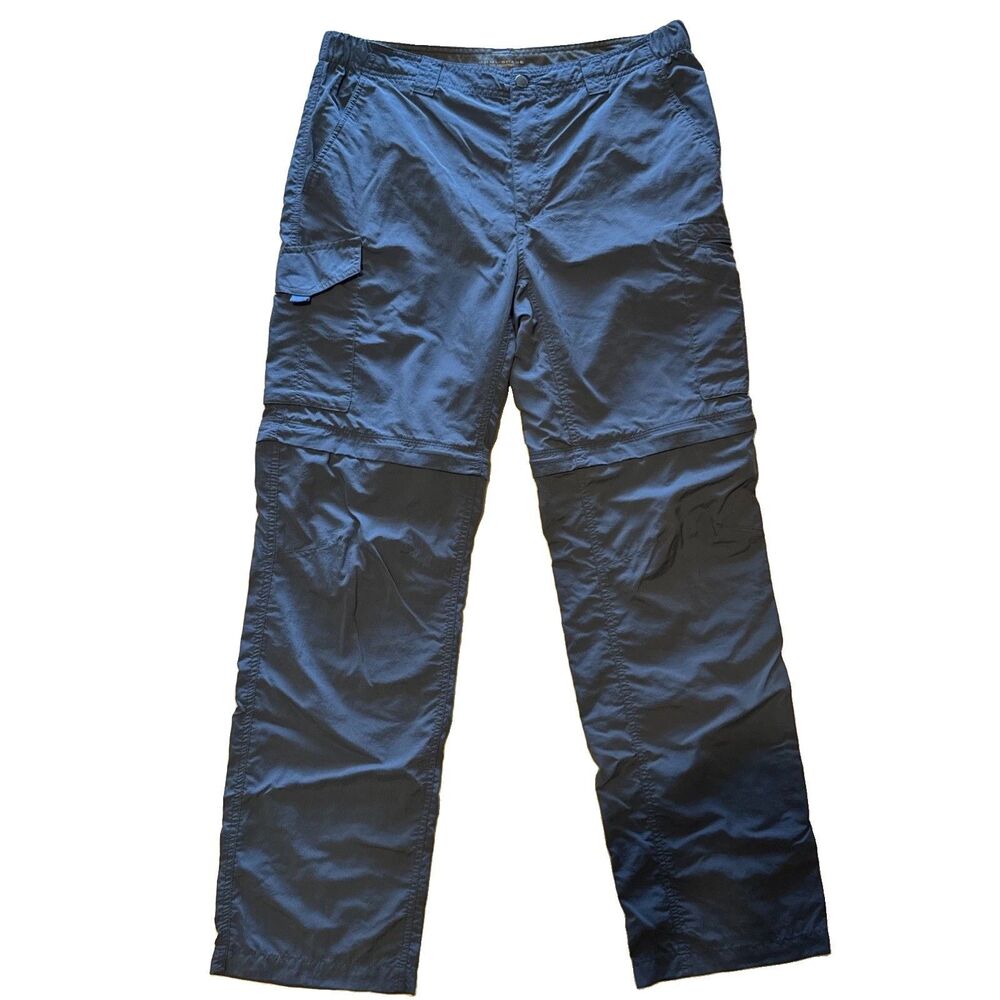 Columbia Men's Blue Omni-Shade Sun Protection Pants Size 36 x 34
